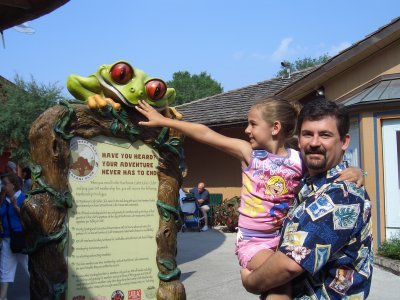 Brinn and Daddy in 2004