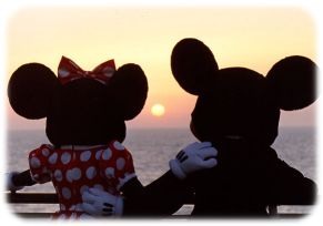 Mickey and Minnie Sunset